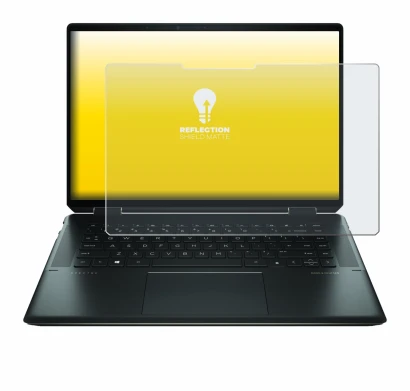 Image de l'appareil HP Spectre x360 16" 2-in-1 2021 avec une grande variété de protections d'écran.