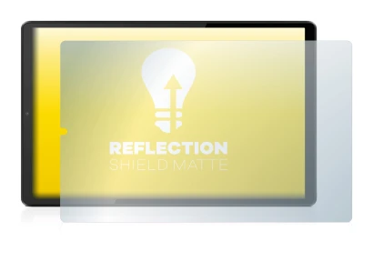 Image de l'appareil Lenovo Tab K10 avec une grande variété de protections d'écran.