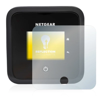 Image de l'appareil Netgear Nighthawk M5 avec une grande variété de protections d'écran.