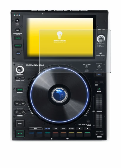 Image de l'appareil Denon DJ SC6000 Prime avec une grande variété de protections d'écran.