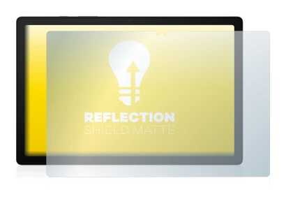 Image de l'appareil Samsung Galaxy Tab A8 LTE avec une grande variété de protections d'écran.