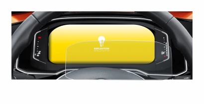 Image de l'appareil Volkswagen Polo 6 Digital Cockpit Pro avec une grande variété de protections d'écran.