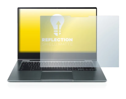 Image de l'appareil Acer Chromebook Spin 514 avec une grande variété de protections d'écran.