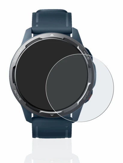Image de l'appareil Xiaomi Watch S1 Active avec une grande variété de protections d'écran.