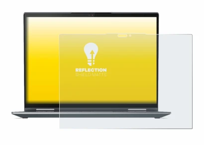 Image de l'appareil Lenovo ThinkPad X1 Yoga Gen 7 avec une grande variété de protections d'écran.