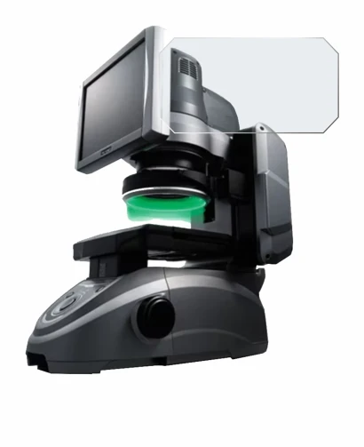 Image de l'appareil Keyence IM-6125 Dessus en verre avec une grande variété de protections d'écran.