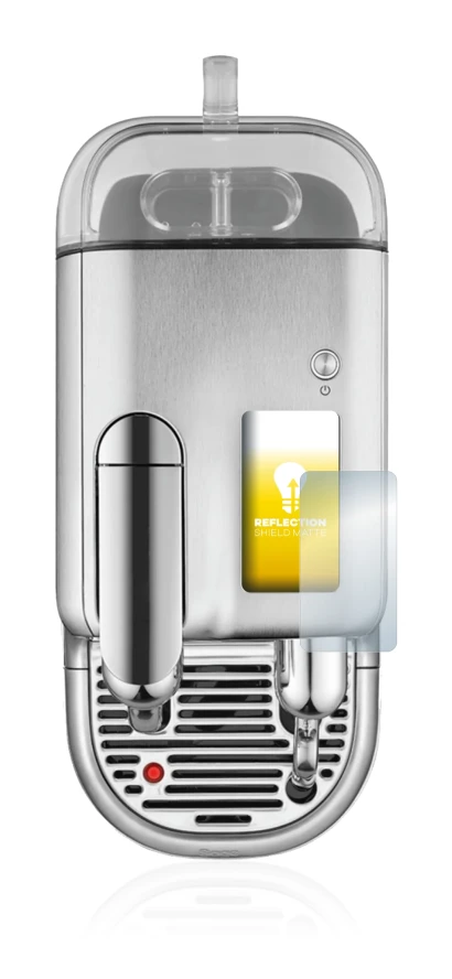 Image de l'appareil Sage Nespresso Creatista Pro avec une grande variété de protections d'écran.