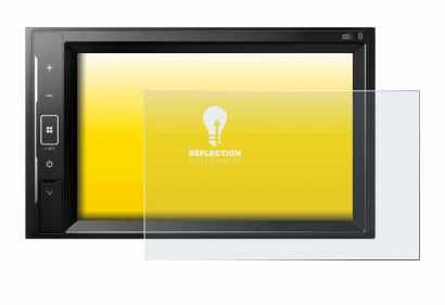 Image de l'appareil Pioneer AVH-A240DAB avec une grande variété de protections d'écran.