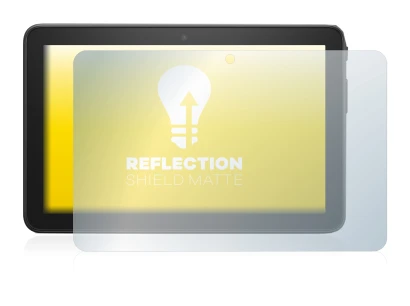 Image de l'appareil Amazon Fire 7 2022 avec une grande variété de protections d'écran.