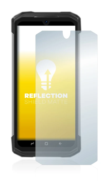 Image de l'appareil Doogee S98 Pro avec une grande variété de protections d'écran.