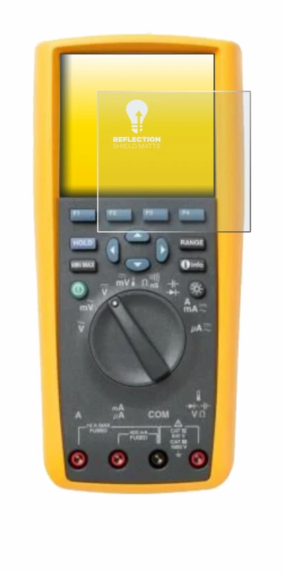 Image de l'appareil Fluke 287 avec une grande variété de protections d'écran.