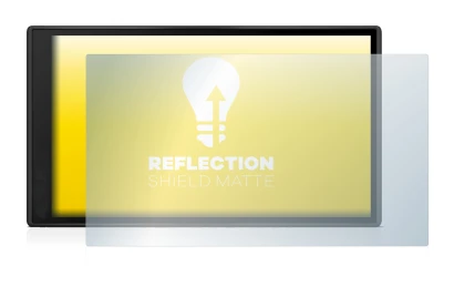 Image de l'appareil Garmin DriveSmart 66 avec une grande variété de protections d'écran.