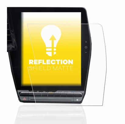 Image de l'appareil Renault Megane E-Tech openR Link 12" avec une grande variété de protections d'écran.