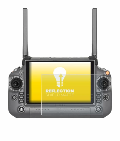 Image de l'appareil DJI RC Plus avec une grande variété de protections d'écran.