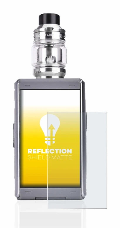 Image de l'appareil GeekVape T200 avec une grande variété de protections d'écran.