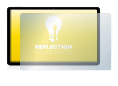 Image de l'appareil Xiaomi Redmi Pad (en paysage) avec une grande variété de protections d'écran.