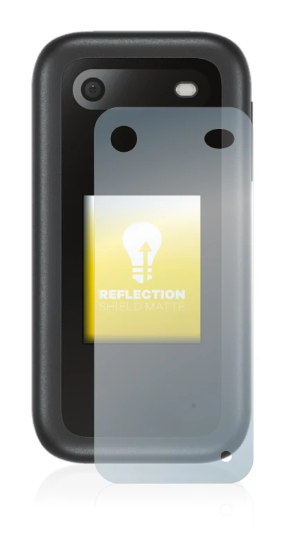 Image de l'appareil Nokia 2660 Flip (Arrière) avec une grande variété de protections d'écran.