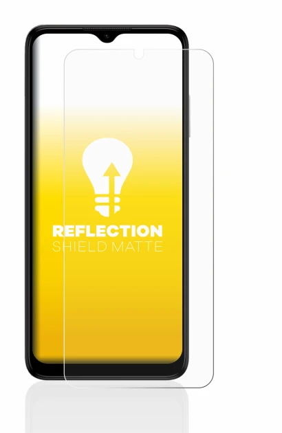Image de l'appareil Nokia G22 avec une grande variété de protections d'écran.