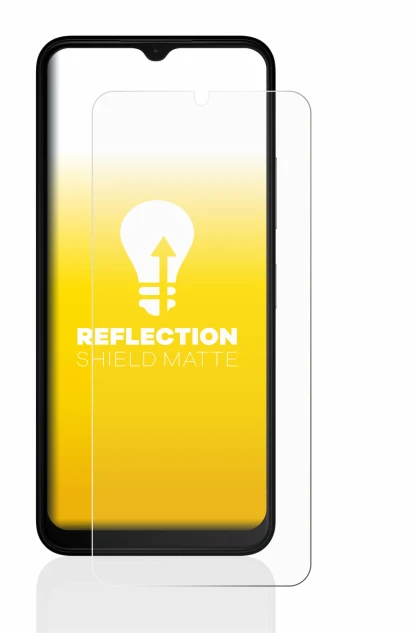 Image de l'appareil Nokia C22 avec une grande variété de protections d'écran.