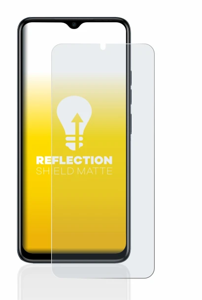 Image de l'appareil Tecno Spark Go 2023 avec une grande variété de protections d'écran.