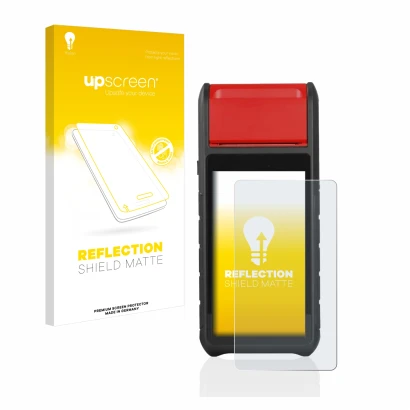 Face avant d’un emballage produit avec le logo de la marque upscreen. À côté, l’appareil Autel MaxiBAS BT608 est représenté av