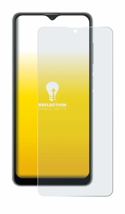 Image de l'appareil Blackview A53 avec une grande variété de protections d'écran.