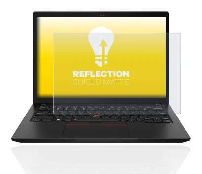 Image de l'appareil Lenovo ThinkPad X13 Gen 3 avec une grande variété de protections d'écran.