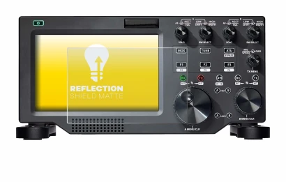 Image de l'appareil FlexRadio Maestro FLEX-6000 avec une grande variété de protections d'écran.