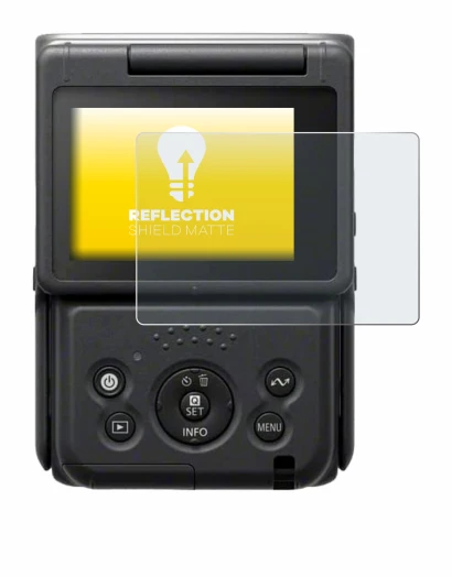 Image de l'appareil Canon PowerShot V10 Vlog Camera avec une grande variété de protections d'écran.