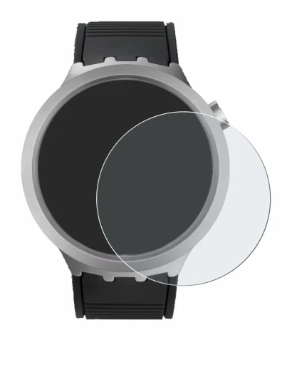 Image de l'appareil Swatch Big Bold Irony avec une grande variété de protections d'écran.