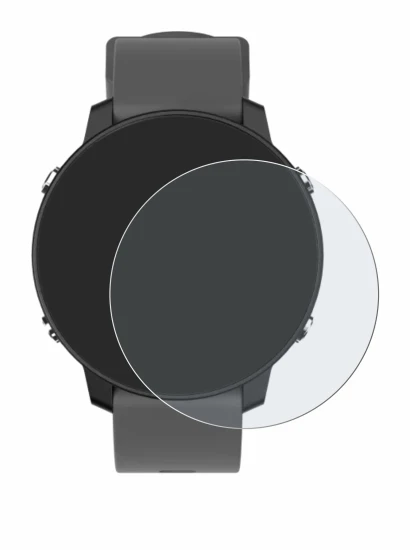 Image de l'appareil Shot Scope G5 GPS Watch avec une grande variété de protections d'écran.