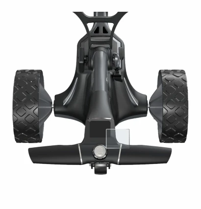 Image de l'appareil Motocaddy M7 GPS Electric Trolley avec une grande variété de protections d'écran.