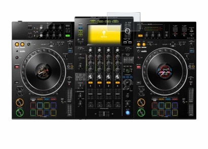 Image de l'appareil Pioneer XDJ -XZ avec une grande variété de protections d'écran.