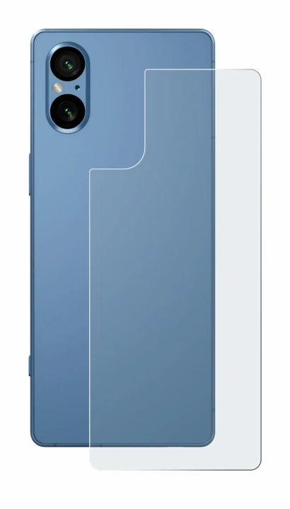 Image de l'appareil Sony Xperia 5 V (Arrière) avec une grande variété de protections d'écran.