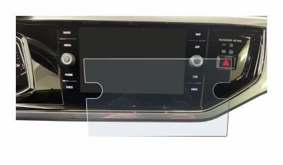 Image de l'appareil Volkswagen Polo VI Ready 2 Discover 8" avec une grande variété de protections d'écran.