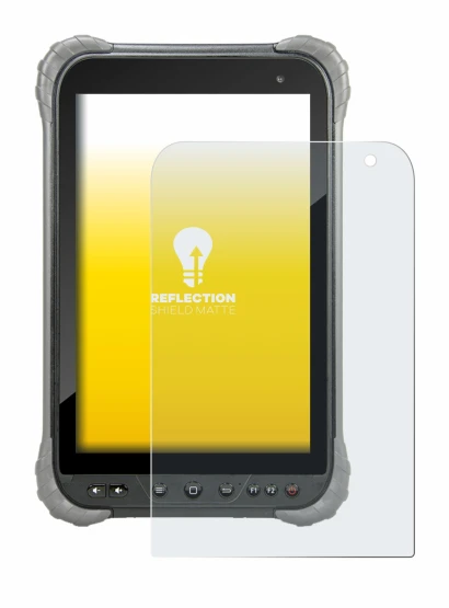 Image de l'appareil Juniper Systems Cedar CT8X2 avec une grande variété de protections d'écran.