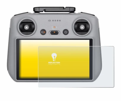 Image de l'appareil DJI RC 2 avec une grande variété de protections d'écran.