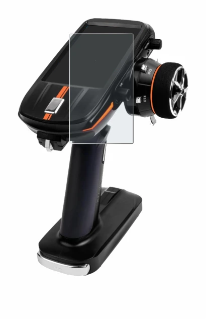 Image de l'appareil RadioLink RC8X avec une grande variété de protections d'écran.