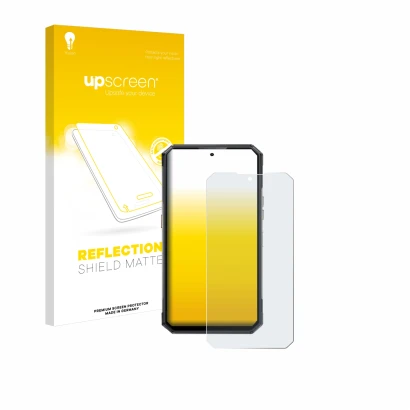 Face avant d’un emballage produit avec le logo de la marque upscreen. À côté, l’appareil Oukitel WP30 Pro est représenté avec 