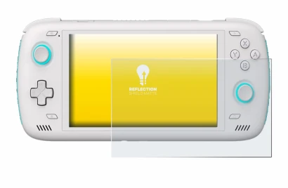 Image de l'appareil AYN Odin 2 avec une grande variété de protections d'écran.