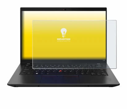 Image de l'appareil Lenovo ThinkPad L14 Gen 3 avec une grande variété de protections d'écran.
