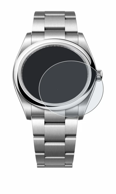 Image de l'appareil Rolex Oyster Perpetual 36 avec une grande variété de protections d'écran.