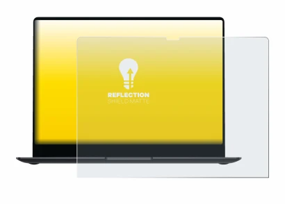 Image de l'appareil Samsung Galaxy Book4 Pro 14" avec une grande variété de protections d'écran.