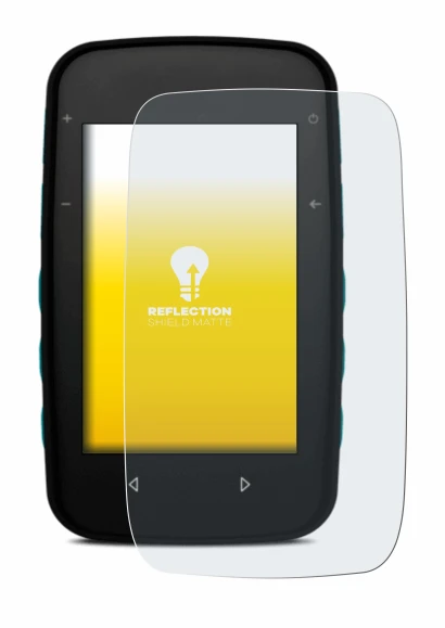 Image de l'appareil CompeGPS TwoNav Cross Plus avec une grande variété de protections d'écran.