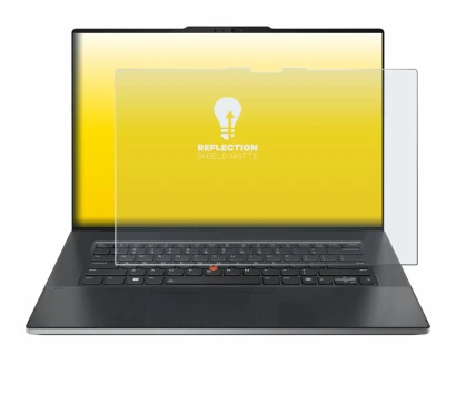 Image de l'appareil Lenovo ThinkPad Z13 Gen 2 avec une grande variété de protections d'écran.