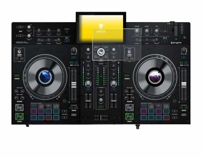 Image de l'appareil Denon DJ Prime 2 avec une grande variété de protections d'écran.