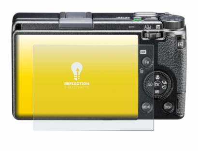 Image de l'appareil Ricoh GR IIIx HDF avec une grande variété de protections d'écran.