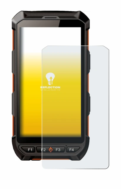 Image de l'appareil iDTronic C9 RED avec une grande variété de protections d'écran.
