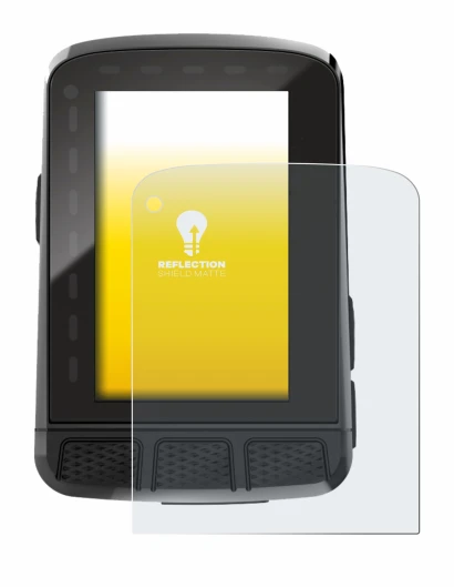 Image de l'appareil Wahoo Elemnt Roam V2 GPS avec une grande variété de protections d'écran.