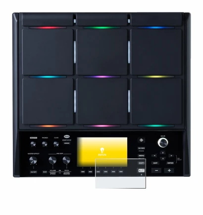 Image de l'appareil Roland SPD-SX PRO avec une grande variété de protections d'écran.